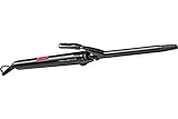 Rowenta CF2133 Ferro arricciacapelli 16mm Ferro arricciacapelli 25W Rivestimento ceramico Temperatura 180°C Indicatore di riscaldamento Punta fredda e manico Nero Fucsia