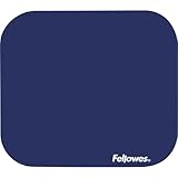 Fellowes tappetino mouse Soft in Blister, durevole e facile da pulire, superficie antiscivolo, mouse pad blu