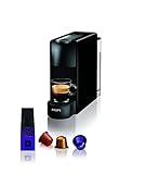 Krups Nespresso Essenza Mini XN1108, Macchina da caffè, Sistema Capsule Nespresso, Serbatoio acqua 0.6L, Nero