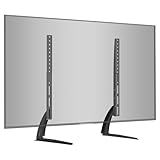 BONTEC Supporto Piedistallo TV per schermi LED LCD Plasma da 22-65 pollici, Supporto da Tavolo per TV Max. VESA 800 x400mm, Capacità massima di peso: 50kg