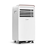 COMFEE' Condizionatore Portatile 7000 BTU/H, AMBRA 8C, 2,0kW, 25㎡/68m³, 3-in-1 Climatizzatore Portatile, Ventilatore, Raffreddamento, Deumidificazione, 24H Timer, Sleep Mode, Funzione Follow-me