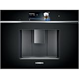 Siemens CT718L1W0 iQ700 - Macchina da caffè intelligente da incasso, 59,4 cm, autoMilk Clean - pulizia automatica a vapore del sistema lattiero-caseario, ceramDrive - macinino in ceramica senza usura