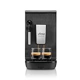 Ufesa Sensazione, Macchina da Caffè Super Automatica, 20 Bar, Caffè Espresso e Cappuccino, Compatta, Personalizzazione del Caffè, Touch Screen, Macinino Integrato