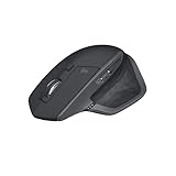 Logitech MX Master 2S wireless mouse Bluetooth Edition, multistrato, scorrimento veloce, ergonomico, ricaricabile, collega fino a 3 computer Mac/PC, Grafite