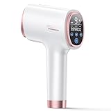 Epilatore Luce Pulsata IPL con Funzione di Raffreddamento, Schermo tattile LCD, 9 Livelli di Energia,600-1200NM Onda Luminosa Rossa, Luce Pulsata 999,900, Apparecchiature Laser