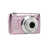 AGFA PHOTO Realishot DC8200 - Fotocamera Digitale Compatta, 18MP, Video Full HD, Schermo LCD 2.7'', Zoom Ottico 8X, Batteria al Litio e Scheda SD 16GB - Rosa