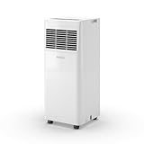 Olimpia Splendid, Dolceclima Slim 8 WWB, Climatizzatore Portatile 8.000 BTU/h, Ultra Slim Design, Classe A, Potenza 2,1 kW, Funzioni Raffrescamento, Deumidificazione, Ventilazione