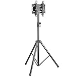 RICOO Supporto TV da pavimento FS0822 Televisore 23-42' (58-107 cm) Staffa treppiede Piedistallo televisione LED/LCD/Curvo VESA 100 x 100-200 x 200