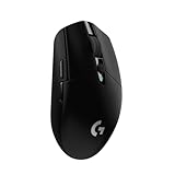 Logitech G G305 LIGHTSPEED Mouse Gaming Wireless, Sensore 12K HERO, 12.000 DPI, Design Leggero, 6 Pulsanti Programmabili, Batteria 250 Ore, Memoria Integrata, PC/Laptop - Nero