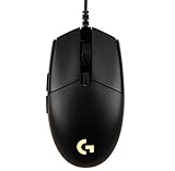 Logitech G203 Mouse Gaming Prodigy, 8000 DPI, RGB, Design Leggero, 6 Pulsanti Programmabili, Memoria Integrata, Compatibile con PC/Mac/Laptop - Nero