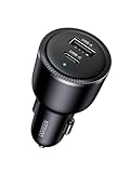 UGREEN 63W Caricatore Auto USB C, Caricabatteria Accendisigari 12V-24V Ricarica Rapida PD 3.0 QC 3.0 PPS 45W, Compatibile con iPhone 16/15/14 Plus Pro Max, Samsung Galaxy S24/23, Xiaomi, MacBook, iPad