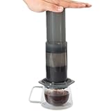 YOPOTIKA Pressa per caffè, 3 in 1 Metodo di infusione Combinato French Press, Pourover, Espresso, Caffettiera con camera, Pestello, Filtro, Macchina per caffè veloce ed espresso per viaggi all'aperto