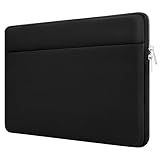 HEDUGO Custodia Pc Portatile Borsa Compatibile con HP Dell Asus Acer da 17 a 17,3 Pollici Custodia per Computer Portatile con Tasca per Accessori Imbottita Borsa Protettiva per laptop da 17”, Nero