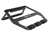 Amazon Basics Supporto richiudibile in alluminio per PC portatili con display fino a 33 cm (13'), Nero
