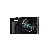 Panasonic LUMIX DC-TZ99E-K Fotocamera Compatta da Viaggio con Zoom, Obiettivo LEICA DC, Zoom 30x, 20,3MP, Video 4K 30p, Monitor Inclinabile, Wi-Fi, Bluetooth, Nero