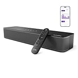 ULTIMEA 2.1ch Soundbar TV con Subwoofer Integrato, Controllo Tramite App, Soundbar PC Tutto-in-Uno per Giochi, Sound Bar Altoparlanti per TV Bluetooth 5.3, OPT/AUX/Montaggio a Muro, Solo B30 Pro