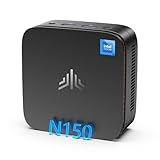 NiPoGi E1 Mini PC Twin Lake N150 (Meglio di N100,3,6 GHz) W-11 Pro 16 GB RAM/512 GB M.2 SSD, Mini computer DP 1.4+HDMI 2.0 Desktop PC 2.4+5G WiFi,BT4.2/RJ45,4K@60HZ UHD Dual Display per Ufficio