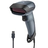 NETUM Lettore Codici Barcode Scanner Bar Code Reader a Barre Universale Laser 1D Ottico con Cavo USB per Computer/Notebook, Windows XP / 7/8 ecc NT-M1