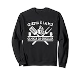Questa E La Mia Camicia Da Grigliata Bistecca Griglia A Gas Felpa