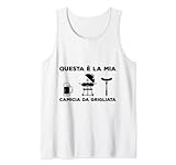 Questa E La Mia Camicia Da Grigliata Bistecca Griglia A Gas Canotta