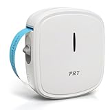 PRT Mini Etichettatrice Portatile, Bluetooth Stampante Termica Etichette for iOS & Android, Stampante per Adesivi a Rilievo Adatto per i Della Cucina di Casa, Bianco