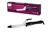 Philips Cura dei capelli BHB862/00 CurlCeramic Arricciacapelli, 200° per Risultati Efficaci, 16 mm, Blanco, Nero