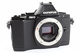 Olympus OM-D EM-5 Fotocamera Mirrorless Professionale, LiveMOS 16 MP, Corpo Macchina, Nero