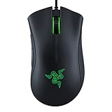 Razer - Mouse ottico da gioco DeathAdder Essential, 6400 DPI, 5 tasti programmabili, interruttori meccanici, impugnature laterali gommate, colore nero classico