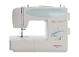 Necchi N81 Macchina per Cucire, Interno in pressofusione in Alluminio, scocca in ABS, Light Blu, Regular