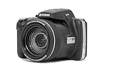 KODAK Pixpro Astro Zoom AZ405 - Fotocamera Digitale Bridge, Zoom 40X, Obiettivo Grandangolare 24 mm, 20 Megapixel, LCD 3, Video Full HD 1080p, OIS, Batterie AA - Bianco