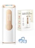 Haarlosy Epilatore Luce Pulsata IPL con Ghiaccio, 3-in-1 Epilatore Laser per Donna e Uomo, 9 Livelli di Energia Regolabile Adatto a Corpo/Viso/Ascelle/Gambe Sensibili (Bianco)