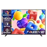 Hisense 40' QLED FULL HD 40E53KQT, Smart TV VIDAA U6 FHD, Game Mode, USB Type-C, Controlli vocali Alexa, Tuner DVB-T2/S2 HEVC 10, Double Position Stand