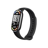 Xiaomi Smart Band 10 (Fitness Tracker), 1.72' AMOLED display, multimateriale, autonomia 21 gg, ricarica rapida, 150+ sport, monitoraggio benessere e sonno, HyperOS 2.0, resistente 5ATM, Compass, Nero