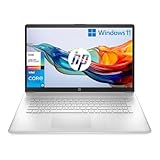 HP Laptop 17-cn2005sl, Intel Core i5-1235U, RAM 8GB DDR4, SSD 512 GB, Intel Iris Xe, Display 17.3' FHD IPS 300 Nits, Antiriflesso, Privacy Camera 720p TNR, Lettore Schede SD, Windows 11, Argento, 17'