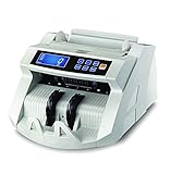 BisBro Technology BB-2150CW - Contapoldi, 3 anni di garanzia, riconosce immediatamente i soldi falsi | tester di banconote veloce | Conta in modo sicuro 1000 banconote al minuto | Euro | Dollari USA |