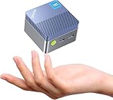 GMKtec G5 Mini PC N97 (battuto N150/N100/N95), micro computer, 12° gen Intel Alder Lake N97 (fino a 3,60GHz) 12GB DDR5 256GB Hard Drive/TF Card/USB3.2/HDMI*2 per affari, scuola, ufficio, micro PC