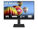 LG 24MS550 Monitor 24' Full HD IPS, Altezza Regolabile, Speaker Stereo 4W, 100Hz, 1920x1080, 2x HDMI, Uscita Cuffie, Schermo Antiriflesso, Reader Mode, Flicker Safe, Nero