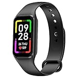 Blackview Smartwatch Uomo Donna,Orologio Fitness Cardiofrequenzimetro/SpO2/Sonno/Contapassi, Notifiche Smart Watch Activity Tracker per iOS Android
