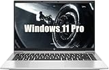 HP EliteBook 845 G8 Business - Computer portatile da 14 pollici, display FHD, AMD Ryzen 5 Pro 5650U, 16 GB di RAM, SSD da 512 GB, tastiera QWERTY, Windows 11 Pro (ricondizionato)