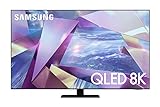 Samsung TV QE55Q700TATXZT Smart TV 55', Serie Q700T QLED, 8K, Wi-Fi, con Alexa integrata, 2020, Titan Black