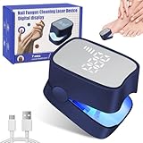 Dispositivo Trattamento Laser Micosi Unghie, Dispositivo Laser dei Funghi Unghie Indolore per Mani e Punta Migliorare Unghie Danneggiate 7 Minuti al Giorno, Luce Infrarossa 910nm e Blu 460nm