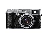 Fujifilm X100, Fotocamera Digitale 12 MP, Sensore CMOS EXR APS-C, Obiettivo 35 mm, f/2.0, Mirino Ibrido, Otturatore Centrale