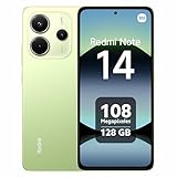 Xiaomi Redmi Note 14 Smartphone, 6GB RAM 128GB, Schermo 6.67' AMOLED, 120Hz, Fotocamera 108MP, Sensore di impronte digitali, NFC, 33W turbo ricarica, 5500mAh, Verde Lime