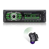 X-REAKO Autoradio Bluetooth Stereo da auto Radio Supporto Lettore MP3 Chiamata vivavoce FM Radio Volante Telecomando, Carica rapida
