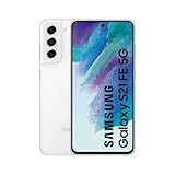 Samsung Galaxy S21 FE 5G Smartphone Android 128GB SIM Free Display 6.4' Dynamic AMOLED 2X, 3 Fotocamere Posteriori White [Versione Italiana]