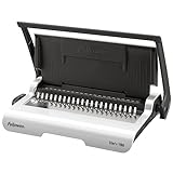 Fellowes Star+ Rilegatrice a pettine 150 con contenitore – Perfora fino a 15 fogli A4 – Rilega fino a 150 fogli – Manuale – Ideale per casa o piccolo ufficio