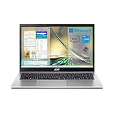 acer Aspire 3 A315-59-5067 PC Portatile, Notebook, Processore Intel Core i5-1235U, RAM 16 GB DDR4, 512 GB PCIe NVMe SSD, Display 15.6' FHD LCD, Scheda Grafica Intel Iris Xe, Windows 11 Home, Silver