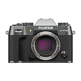Fujifilm X-T50 Fotocamera Digitale Mirrorless 40MP, Sensore X-Trans CMOS 5 HR, Stabilizzatore IBIS, Filmati 6.2K 30p, Mirino EVF, Schermo LCD 3' tiltabile, Antracite