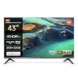 Xiaomi TV F Pro 43,43 pollici (101 cm), 4K UHD QLED,Smart TV, Fire TV, Triple Tuner DVB-C/S/S2/T/T2,HDR10+, MEMC, Controllo Vocale Alexa, 2GB+32GB, Compatibile con Apple AirPlay