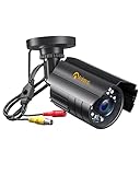 Anlapus 1080P Telecamera Analogica di Sorveglianza per Esterni, 2MP Videocamera Cablata AHD/960H/CVI/TVI, Visione Notturna da 24 m, IP66